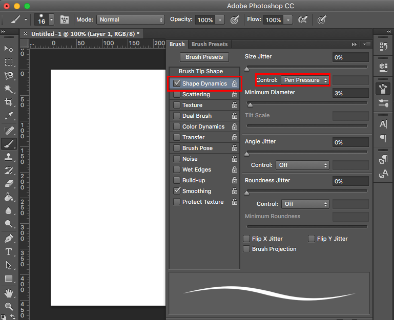 onderbreken aantrekken Snel SUNNYSIDESOFT| Pressure sensitivity setting for Adobe Products